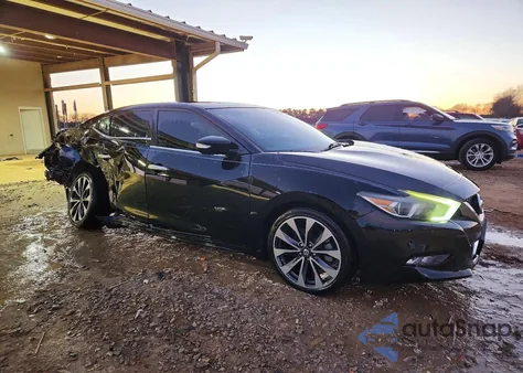 2016 Nissan Maxima 3.5S z USA, uszkodzony, nr VIN 1N4AA6AP5GC435353